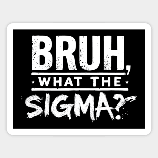 Bruh, What the Sigma? Magnet